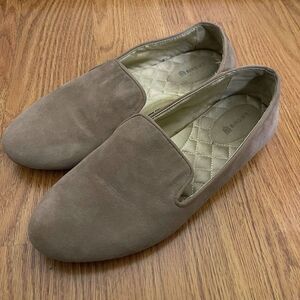 Birdies Latte tan starling flat slip on casual loafers size US 8.5